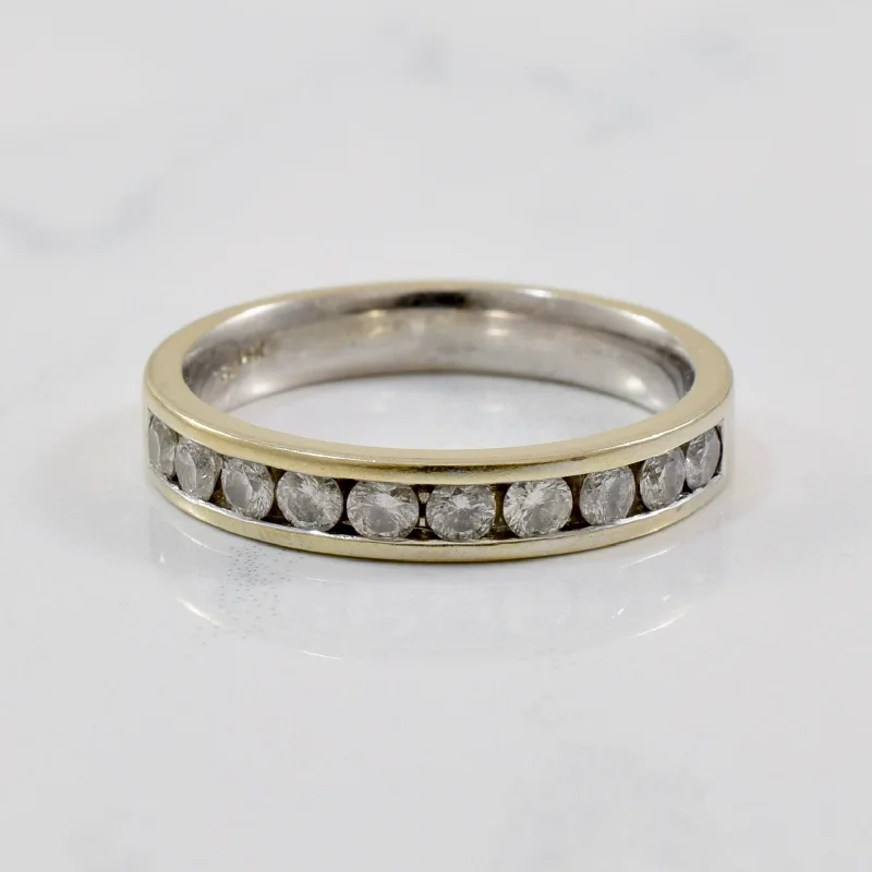 Once-A-Year Jewelry Sale – Grab Your Favorites Now Channel Set Diamond Semi Eternity Band | 0.40ctw | SZ 6 |