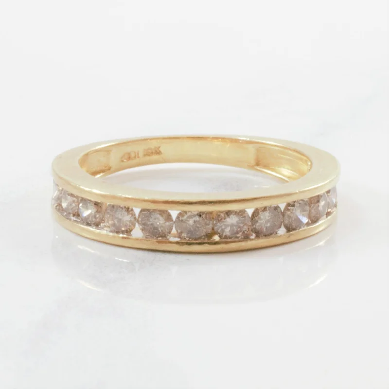 Grab Your Favorite Jewelry At The Lowest Prices Channel Set Diamond Band | 1.00 ctw | SZ 7 |