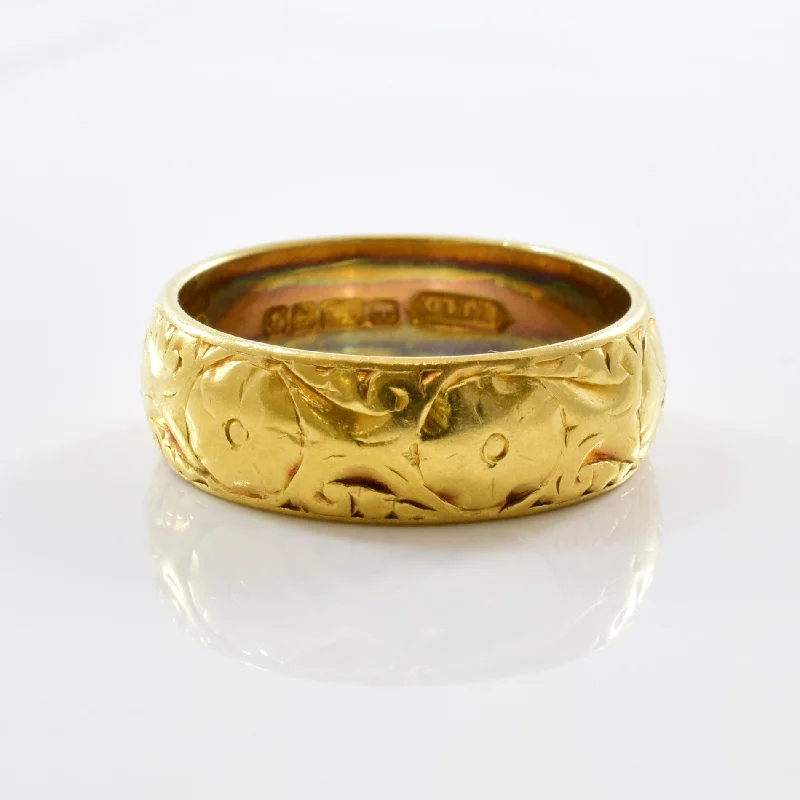 Seasonal Jewelry Sale – Upgrade Your Style Today 1970s Gold Band | SZ 5.75 |