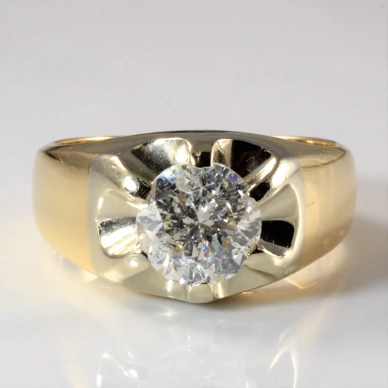 Handcrafted Jewelry Sale – Unique Designs At Low Prices Large Illusion Set Diamond Ring | 2.25ct | SZ 10 |