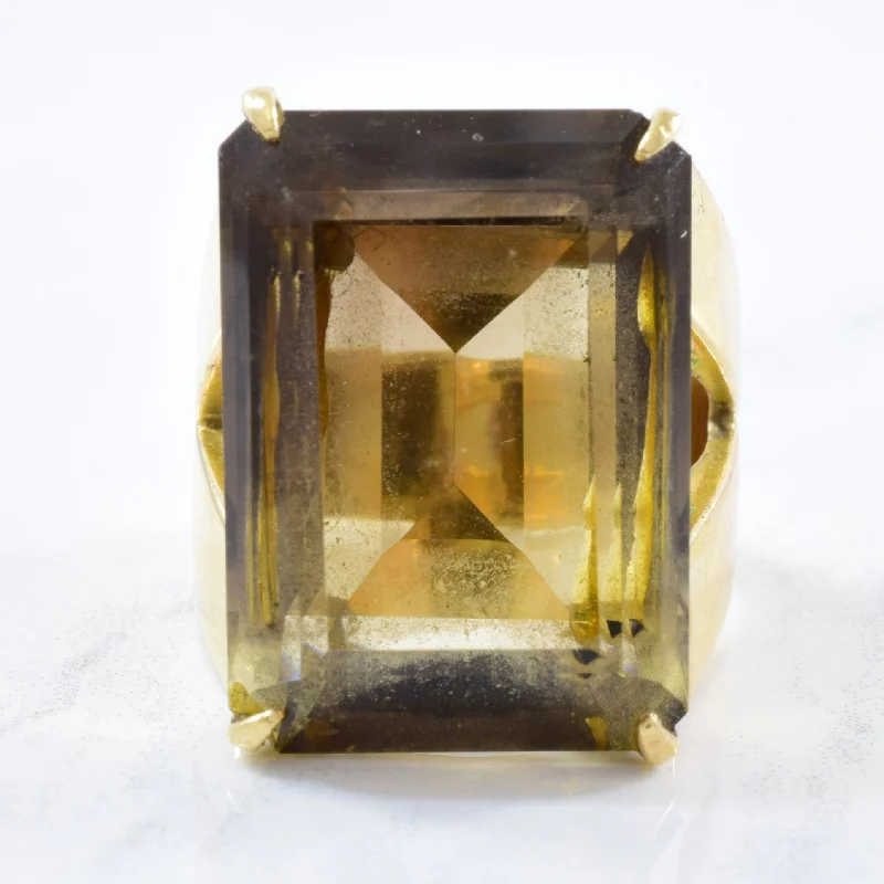 The Perfect Jewelry Piece At The Perfect Price Smoky Quartz Cocktail Ring | 22.00ct | SZ 7 |