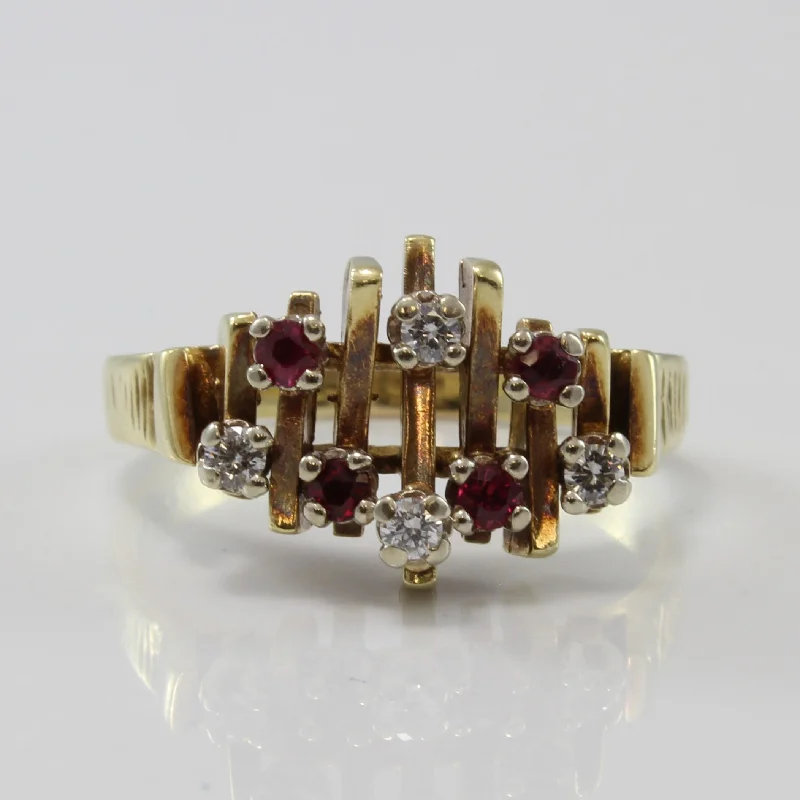 The Jewelry Sale You've Been Waiting For Is Here Diamond & Ruby Ring | 0.12ctw, 0.28ctw | SZ 8.5 |