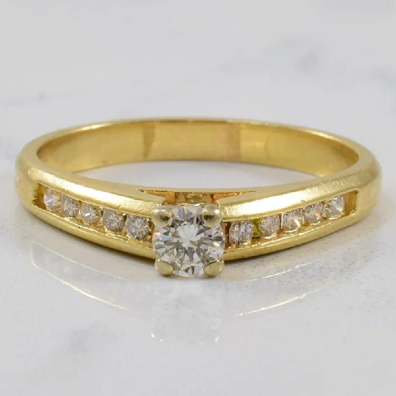 Affordable Luxury Jewelry – Style At A Great Price Diamond Cathedral Engagement Ring | 0.32ctw | SZ 7.25 |