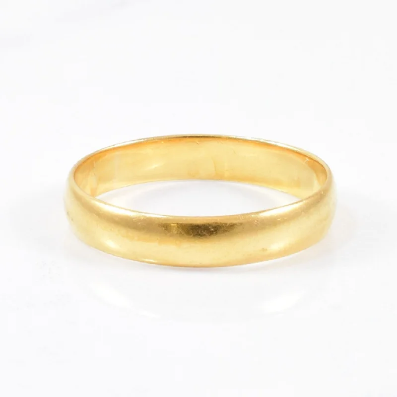 Timeless Jewelry, Timeless Savings – Don't Wait 1870s Victorian Gold Wedding Band | SZ 6.25 |