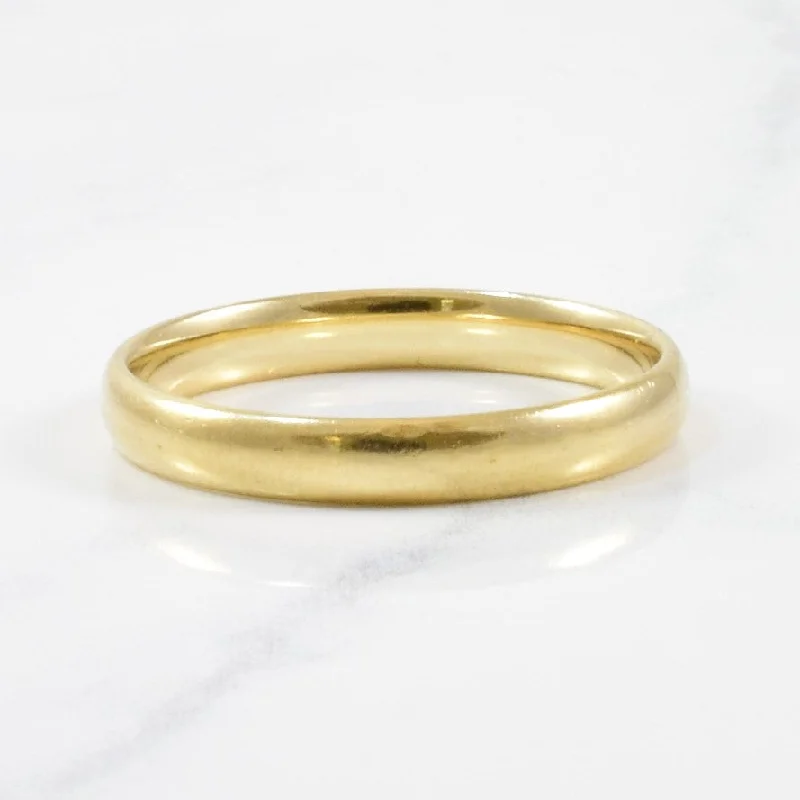 Unmissable Jewelry Discounts – Elevate Your Look For Less Classic Gold Wedding Band | SZ 13.25 |