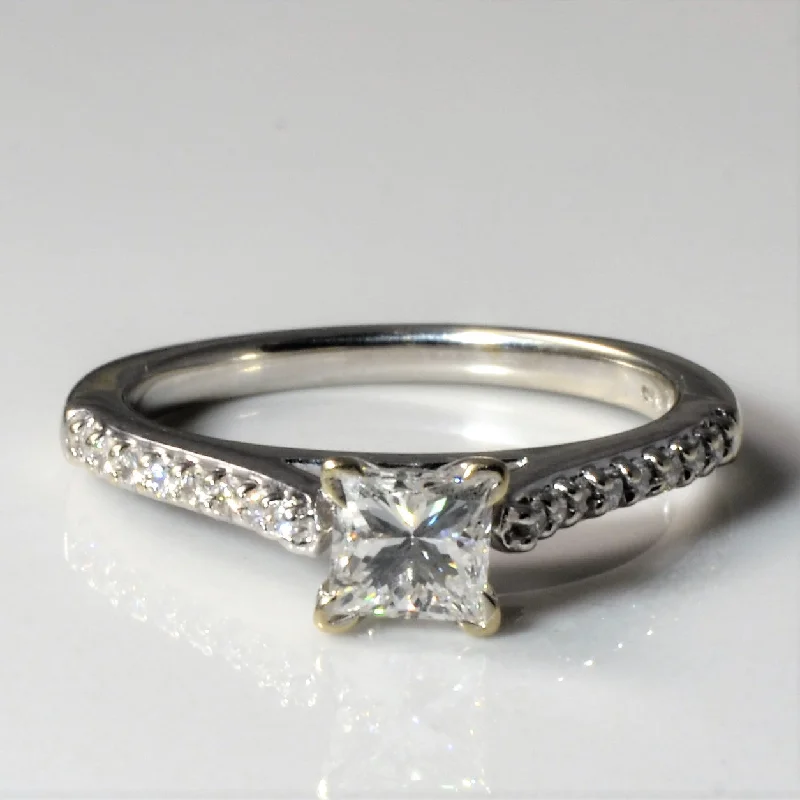 Limited-Time Jewelry Sale – Don't Miss Out On Dazzling Discounts Diamond Shank Princess Engagement Ring | 0.59 ctw, SZ 5 |