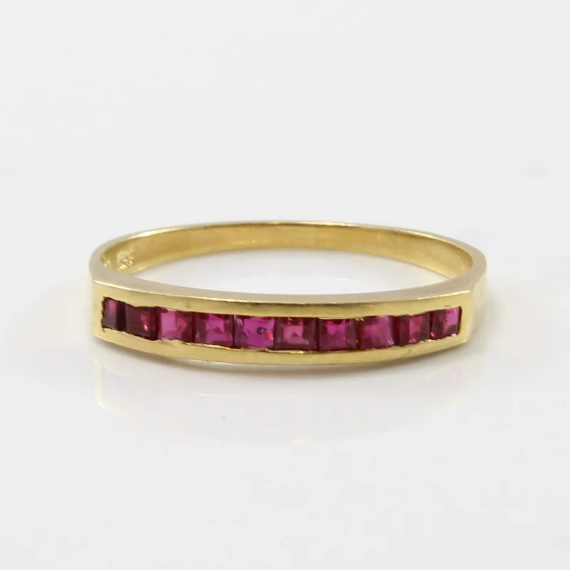 Grab Stylish Jewelry Before The Sale Ends Semi Eternity Ruby Ring | 0.30ctw | SZ 6 |