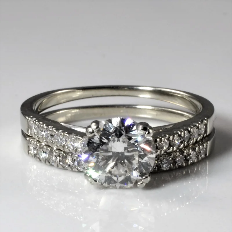 Luxury Meets Affordability – Jewelry Sale Live Now Pave Band Wedding Set | 1.91ctw | SZ 7.75 |