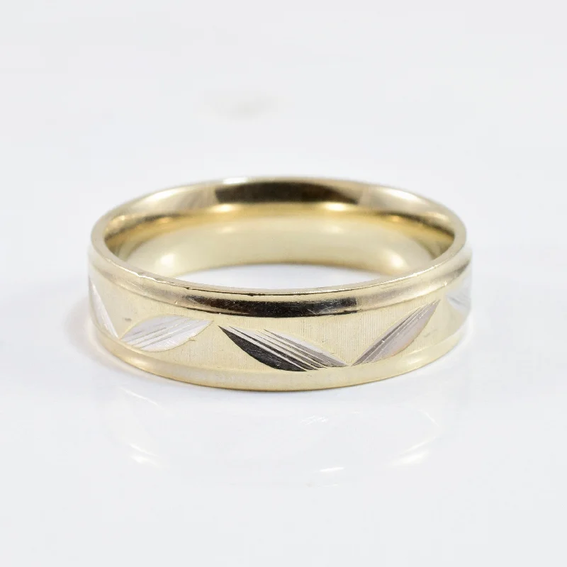 Make Every Moment Shine – Jewelry Discounts Available Malo' Textured Gold Band | SZ 10.5 |