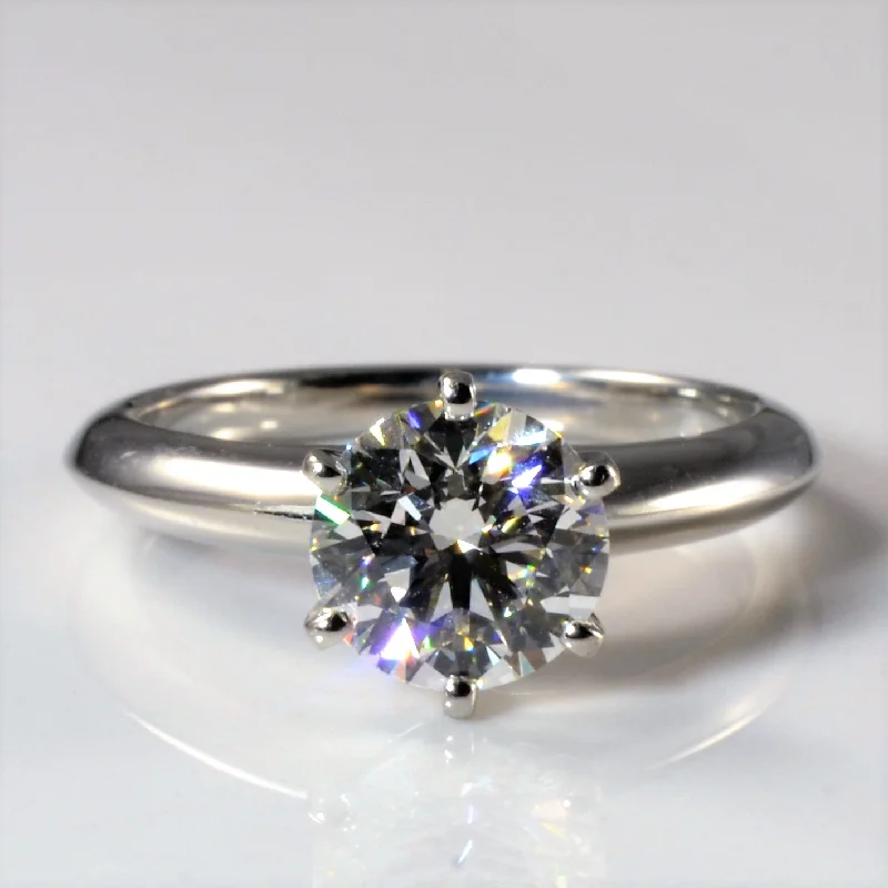 Fashion-Forward Jewelry At Incredible Prices 'Tiffany & Co.' Solitaire Engagement Ring | 1.50ct | SZ 6 |