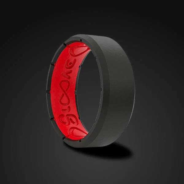 Once-A-Year Jewelry Sale – Grab Your Favorites Now Groove Life® EDGE BLACK & RED RING Once-A-Year Jewelry Sale – Grab Your Favorites Now Groove Life® EDGE BLACK & RED RING