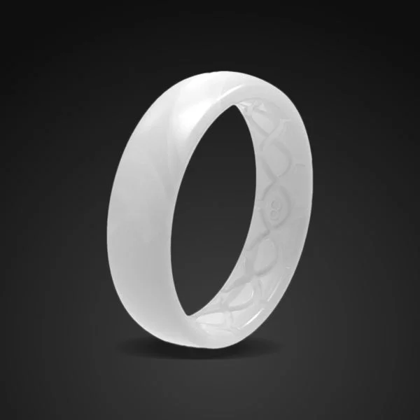 Unique Jewelry Designs Now At Discounted Rates Silicone Band Ring Womens | Solid Pearl Thin Engagement Ring Bands | 6mm Unique Jewelry Designs Now At Discounted Rates Silicone Band Ring Womens | Solid Pearl Thin Engagement Ring Bands | 6mm