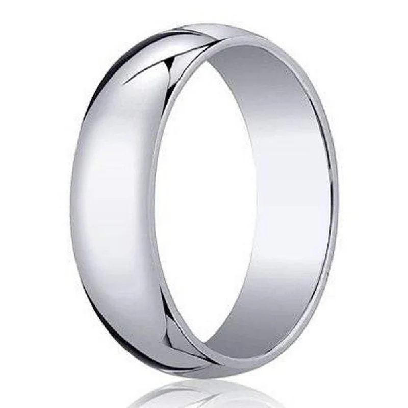 Luxury Jewelry Sale – Sparkle For Less Men's 5mm Traditional Domed Polished Finish 14k White Gold Wedding Band Luxury Jewelry Sale – Sparkle For Less Men's 5mm Traditional Domed Polished Finish 14k White Gold Wedding Band