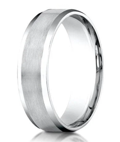 Elevate Your Jewelry Collection With Limited-Time Savings Designer Cobalt Chrome Men's Wedding Band, Polished Edges- 6mm Elevate Your Jewelry Collection With Limited-Time Savings Designer Cobalt Chrome Men's Wedding Band, Polished Edges- 6mm