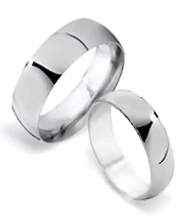 Grab Your Dream Jewelry At The Lowest Prices Classic Sterling Silver Matching Wedding Rings for Couples | 6mm Grab Your Dream Jewelry At The Lowest Prices Classic Sterling Silver Matching Wedding Rings for Couples | 6mm