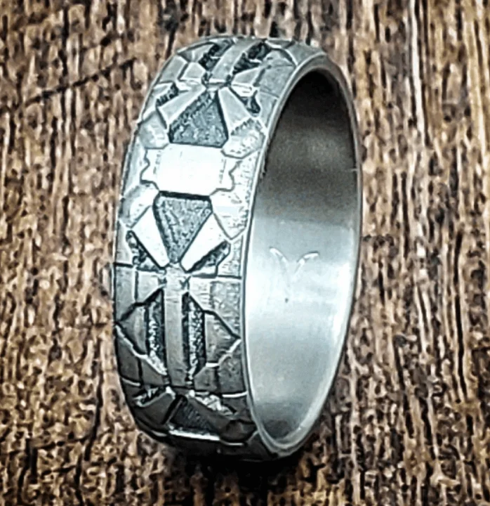 Bestselling Jewelry Now On Sale – Elevate Your Look Destroyer Titanium So-fi Men's Ring - 8mm Bestselling Jewelry Now On Sale – Elevate Your Look Destroyer Titanium So-fi Men's Ring - 8mm