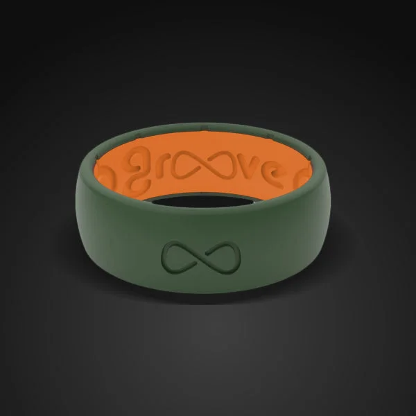 Eco-Friendly Sustainable Jewelry For Conscious Buyers Groove Life® SOLID MOSS GREEN RING Eco-Friendly Sustainable Jewelry For Conscious Buyers Groove Life® SOLID MOSS GREEN RING