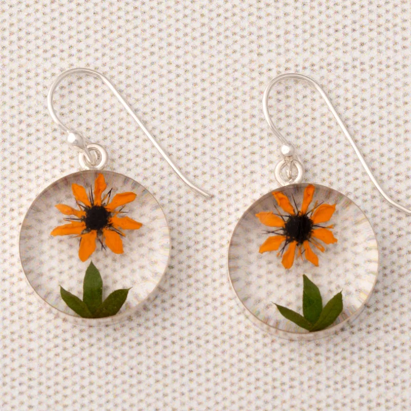 Timeless Beauty, Unbeatable Deals – Jewelry Sale On Real Sunflower & Sterling Earrings Timeless Beauty, Unbeatable Deals – Jewelry Sale On Real Sunflower & Sterling Earrings