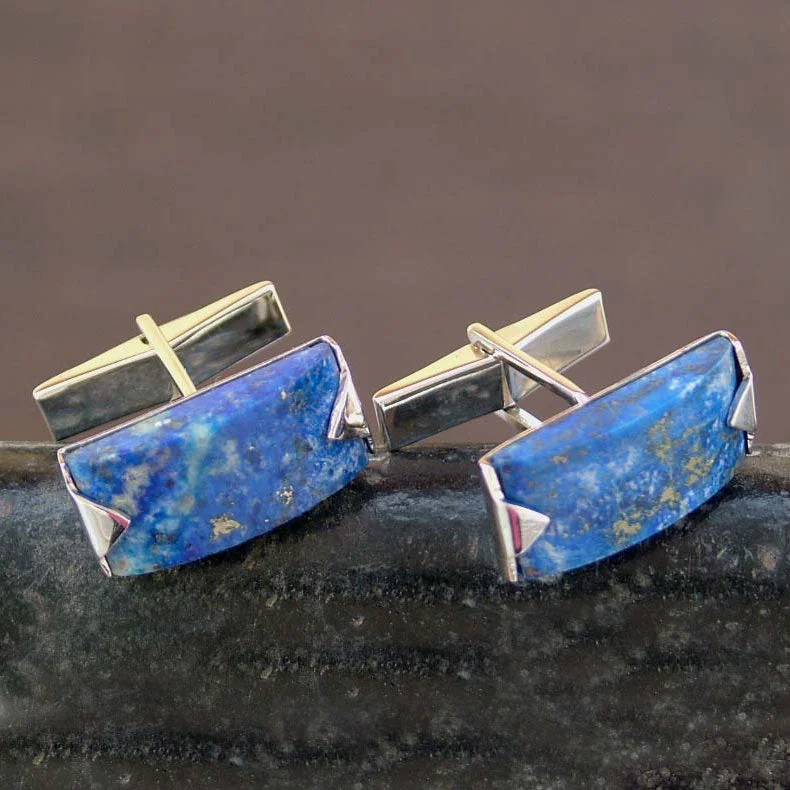 Elegant Jewelry Pieces At Unbelievable Prices Blue Intensity Lapis Lazuli Men's Cufflink Elegant Jewelry Pieces At Unbelievable Prices Blue Intensity Lapis Lazuli Men's Cufflink