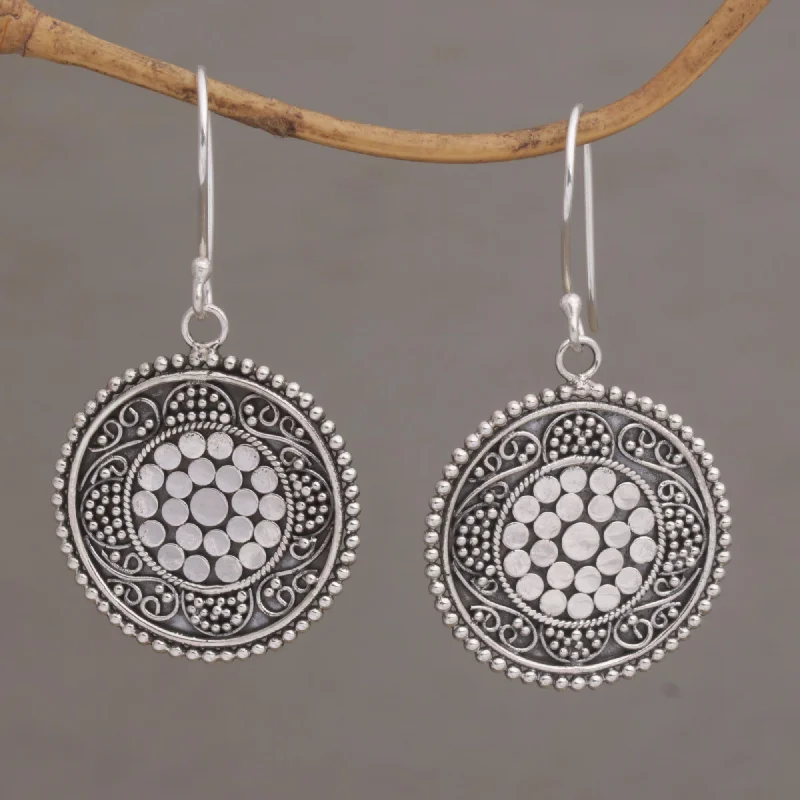Holiday Jewelry Sale – Perfect Gifts At The Best Prices Dots Galore Dot Motif Sterling Silver Dangle Earrings with Hooks