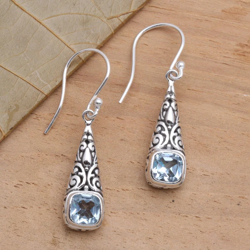 Unbeatable Offers On Luxury And Everyday Jewelry Expression of Joy Balinese Fair Trade Silver and Blue Topaz Earrings Unbeatable Offers On Luxury And Everyday Jewelry Expression of Joy Balinese Fair Trade Silver and Blue Topaz Earrings