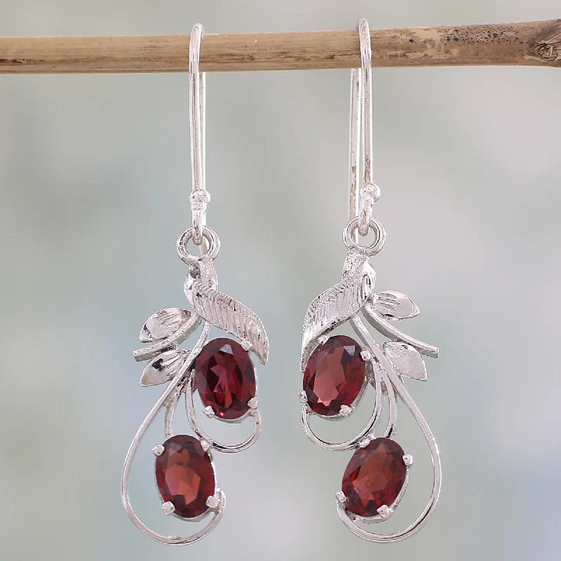 Huge Savings On Timeless Jewelry Collections Handmade Sterling Silver & Garnet Earrings Huge Savings On Timeless Jewelry Collections Handmade Sterling Silver & Garnet Earrings
