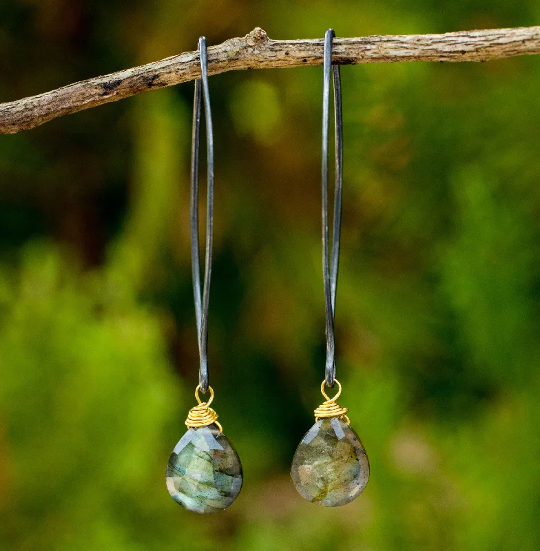 Flash Sale On Stunning Jewelry – Don't Miss Out Midnight Meadow Thai Labradorite Earrings with Oxidized Sterling Hooks Flash Sale On Stunning Jewelry – Don't Miss Out Midnight Meadow Thai Labradorite Earrings with Oxidized Sterling Hooks