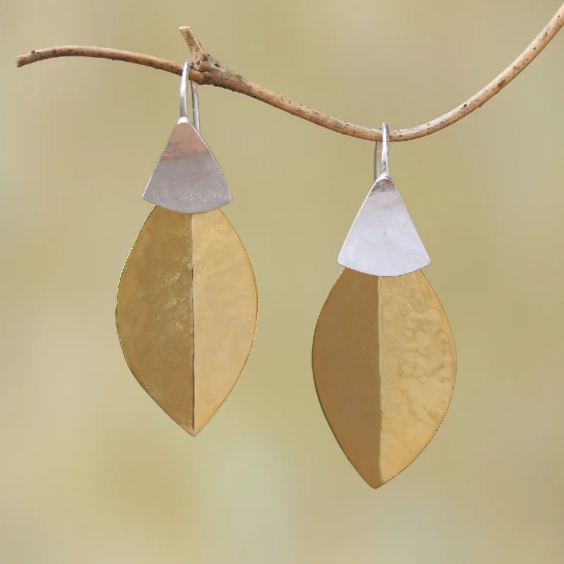 Versatile Layering Jewelry For Effortless Chic Modern Fall 22k Gold Plated Dangle Earrings from Bali Versatile Layering Jewelry For Effortless Chic Modern Fall 22k Gold Plated Dangle Earrings from Bali