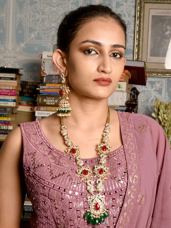 Big Discounts On Elegant Jewelry Collections Odette White Mixed Metal Embellished Beads Neckpiece Set For Women Big Discounts On Elegant Jewelry Collections Odette White Mixed Metal Embellished Beads Neckpiece Set For Women