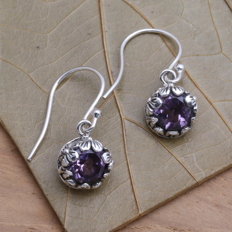 Don't Miss Out – Shop Elegant Jewelry For Less Petite Frangipani Flowers Petite Amethyst Floral Earrings in Sterling Silver Don't Miss Out – Shop Elegant Jewelry For Less Petite Frangipani Flowers Petite Amethyst Floral Earrings in Sterling Silver