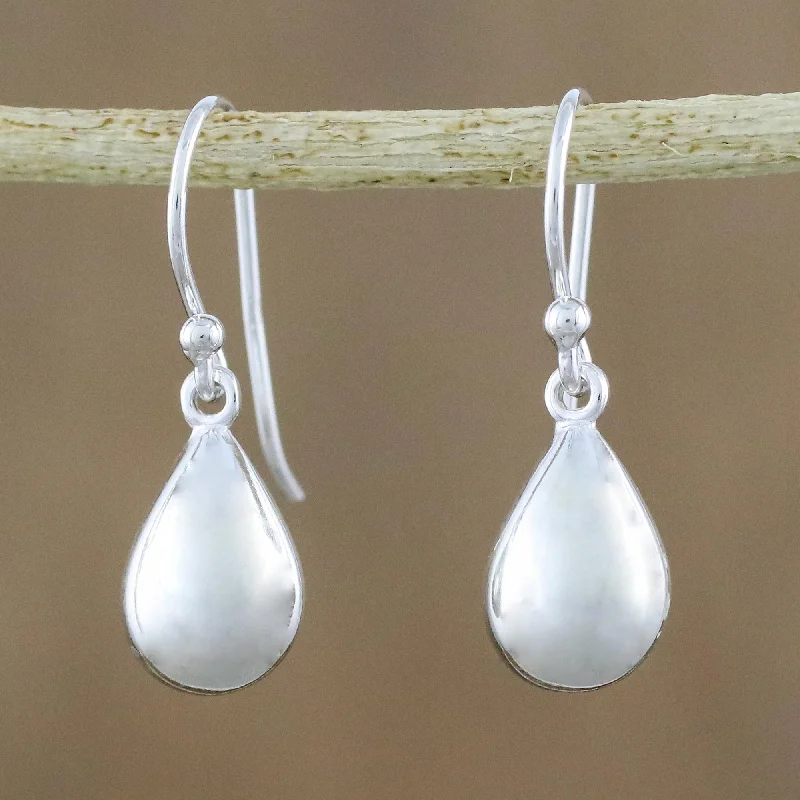 Shop Trending Jewelry With Exclusive Savings Reflective Drops High-Polish Sterling Silver Dangle Earrings from Thailand Shop Trending Jewelry With Exclusive Savings Reflective Drops High-Polish Sterling Silver Dangle Earrings from Thailand