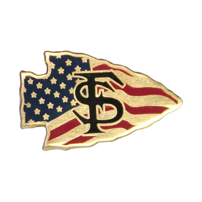 Veterans Alliance Arrowhead Lapel Pin