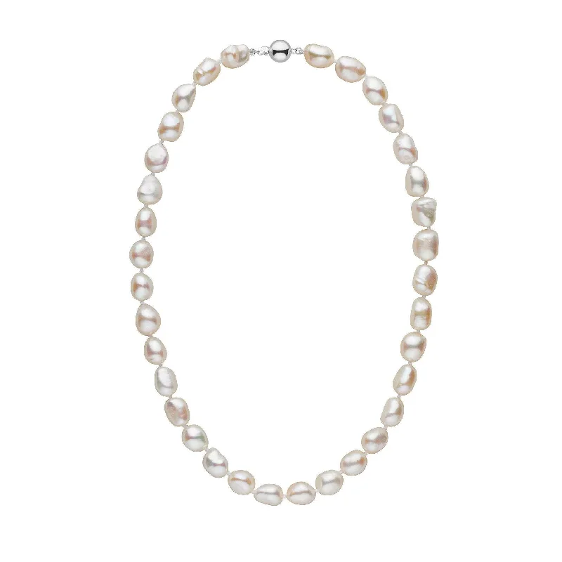 Shop Signature Jewelry Styles At Exclusive Prices 10.0-11.0 mm White Freshwater Baroque Pearl Necklace Shop Signature Jewelry Styles At Exclusive Prices 10.0-11.0 mm White Freshwater Baroque Pearl Necklace