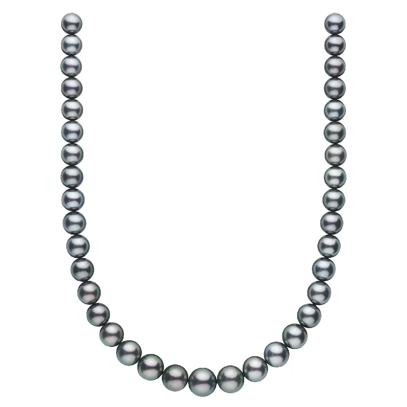 Best Jewelry Deals – Premium Quality At Exclusive Discounts 10.0-13.4 mm AAA Tahitian Round Pearl Necklace Best Jewelry Deals – Premium Quality At Exclusive Discounts 10.0-13.4 mm AAA Tahitian Round Pearl Necklace