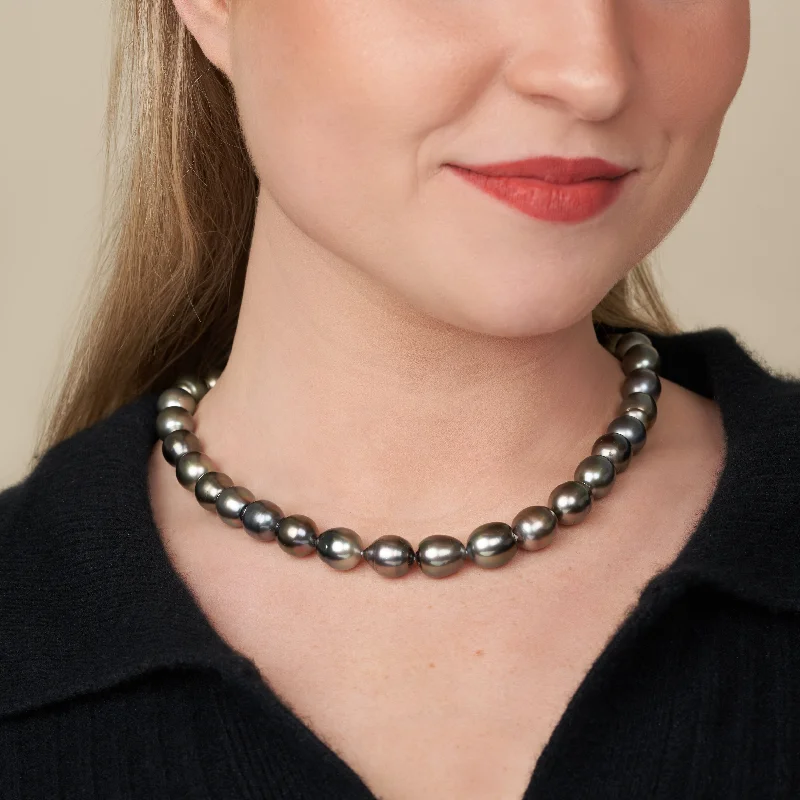 Buy More, Save More On Stunning Jewelry Designs 11.0-12.2 mm AAA Tahitian Drop Pearl Necklace Buy More, Save More On Stunning Jewelry Designs 11.0-12.2 mm AAA Tahitian Drop Pearl Necklace