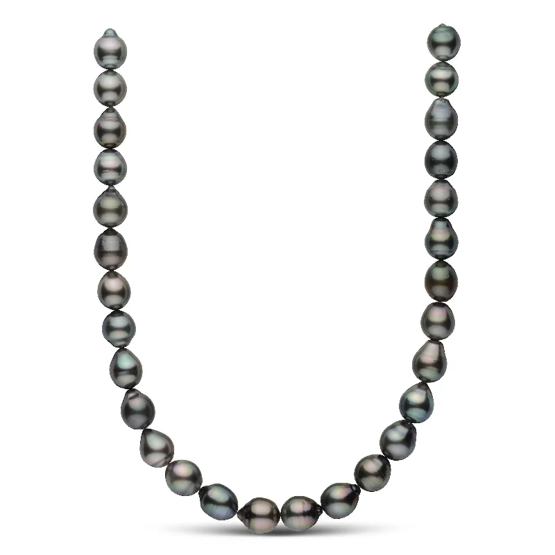 Dainty Floral Jewelry For Feminine Elegance 12.0-12.8 mm AA+/AAA Tahitian Drop Pearl Necklace Dainty Floral Jewelry For Feminine Elegance 12.0-12.8 mm AA+/AAA Tahitian Drop Pearl Necklace