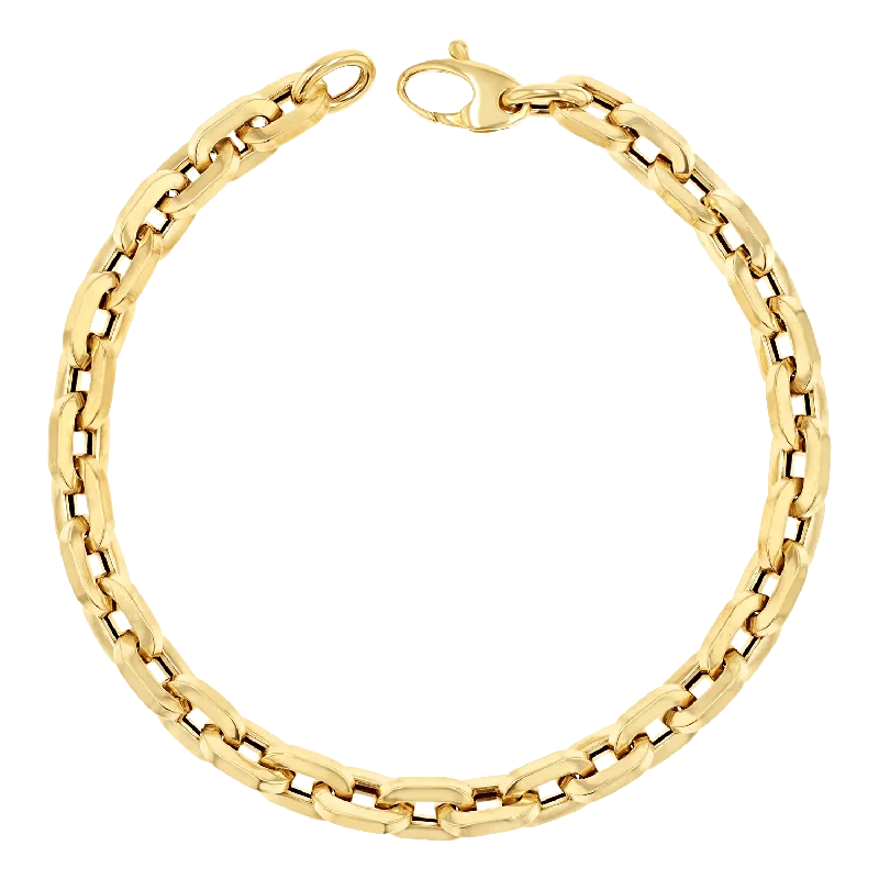 Personalized Jewelry At Special Discount Rates Chunky Box Chain Bracelet
