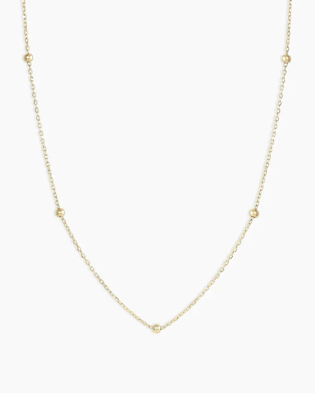 Versatile Layering Jewelry For Effortless Chic 14k Gold Newport Necklace