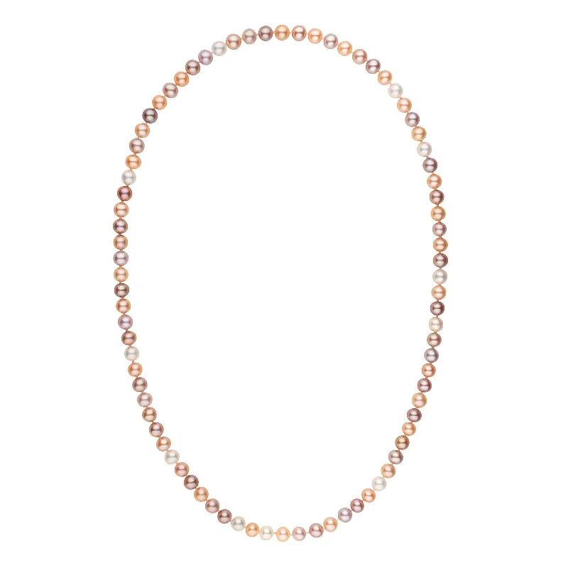 Must-Have Jewelry Pieces At Reduced Prices 26-inch 7.5-8.0 mm AAA Multicolor Freshwater Pearl Necklace Must-Have Jewelry Pieces At Reduced Prices 26-inch 7.5-8.0 mm AAA Multicolor Freshwater Pearl Necklace