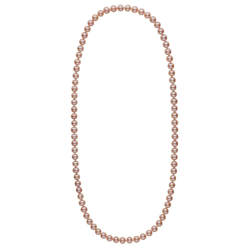Exclusive Jewelry Sale – Shine For Less 26-inch 7.5-8.0 mm AA+ Pink to Peach Freshwater Pearl Necklace Exclusive Jewelry Sale – Shine For Less 26-inch 7.5-8.0 mm AA+ Pink to Peach Freshwater Pearl Necklace
