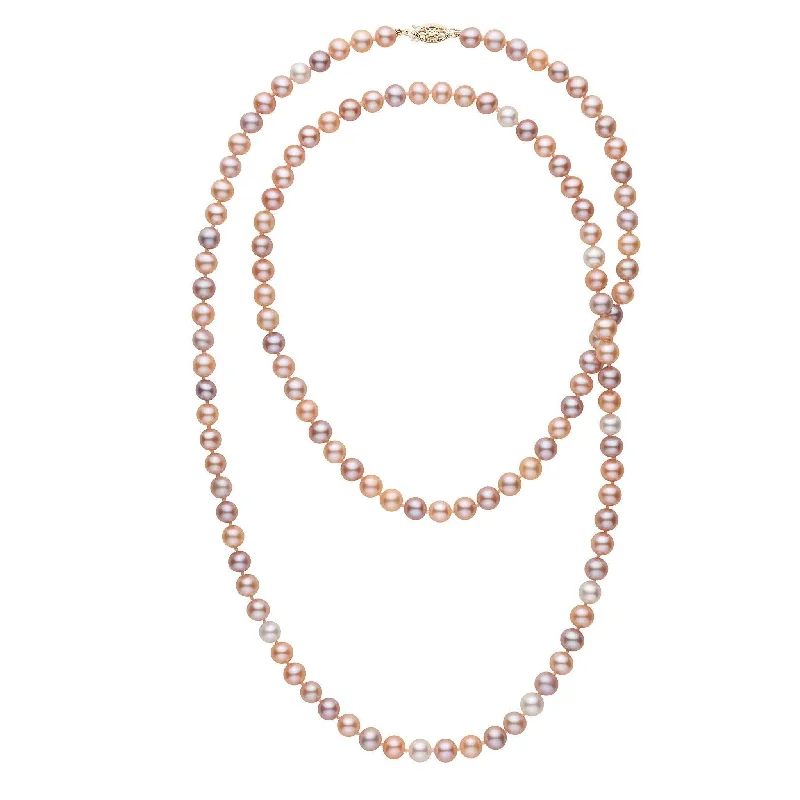Personalized Jewelry Sale – Unique Pieces At Great Prices 35-inch 6.5-7.0 mm AAA Multicolor Freshwater Pearl Necklace Personalized Jewelry Sale – Unique Pieces At Great Prices 35-inch 6.5-7.0 mm AAA Multicolor Freshwater Pearl Necklace