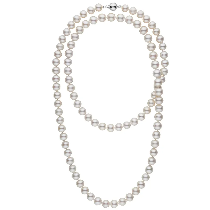 Flash Sale On Exquisite Jewelry – Don't Miss Out 35-inch 8.5-9.0 mm AAA White Freshwater Pearl Necklace Flash Sale On Exquisite Jewelry – Don't Miss Out 35-inch 8.5-9.0 mm AAA White Freshwater Pearl Necklace