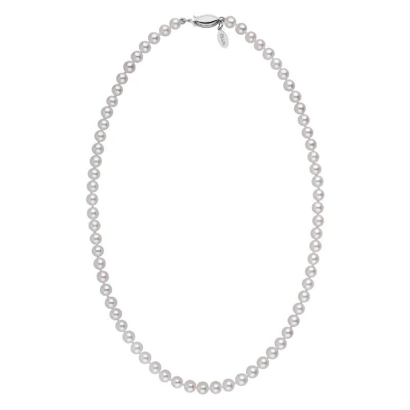 Unique Jewelry For Less – Shop The Sale Now 5.5-6.0 mm White Freshadama Freshwater Pearl 16 Inch Necklace