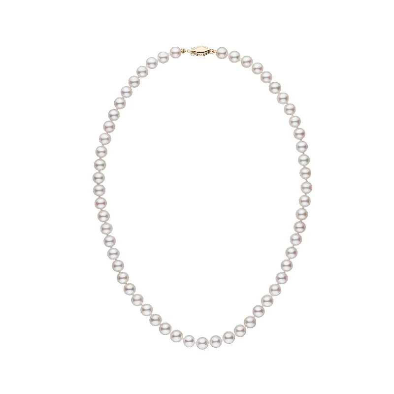 Sparkle More For Less – Jewelry Sale Happening Now 6.0-6.5 mm 16 Inch White Akoya AAA Pearl Necklace Sparkle More For Less – Jewelry Sale Happening Now 6.0-6.5 mm 16 Inch White Akoya AAA Pearl Necklace