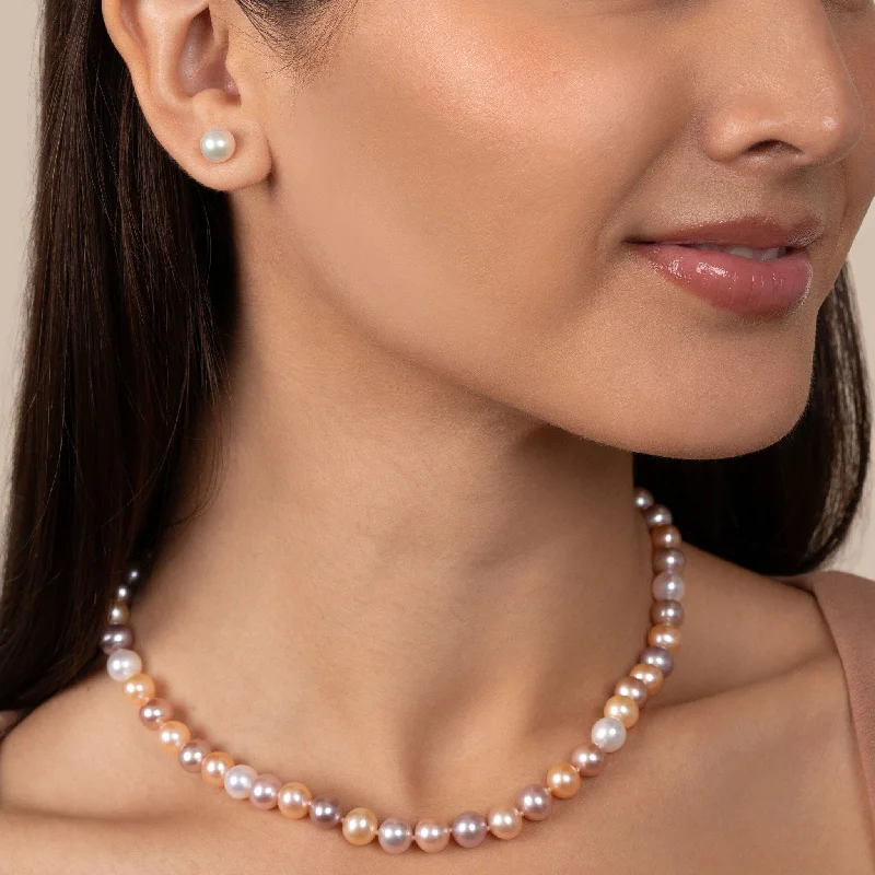 Modern Jewelry At Exclusive Discounts – Shop Today 7.5-8.0 mm 16 Inch AA+ Multicolor Freshwater Pearl Necklace Modern Jewelry At Exclusive Discounts – Shop Today 7.5-8.0 mm 16 Inch AA+ Multicolor Freshwater Pearl Necklace
