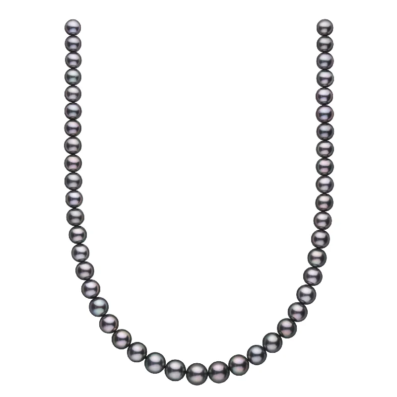 Limited-Time Jewelry Discounts – Shine Without The Splurge 8.0-10.8 mm AA+/AAA Tahitian Round Pearl Necklace Limited-Time Jewelry Discounts – Shine Without The Splurge 8.0-10.8 mm AA+/AAA Tahitian Round Pearl Necklace
