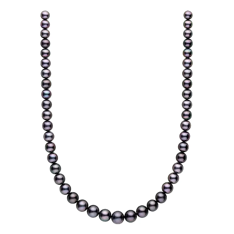 Celebrate Every Occasion With Sparkling Savings 8.1-11.4 mm AA+ Tahitian Round Pearl Necklace Celebrate Every Occasion With Sparkling Savings 8.1-11.4 mm AA+ Tahitian Round Pearl Necklace