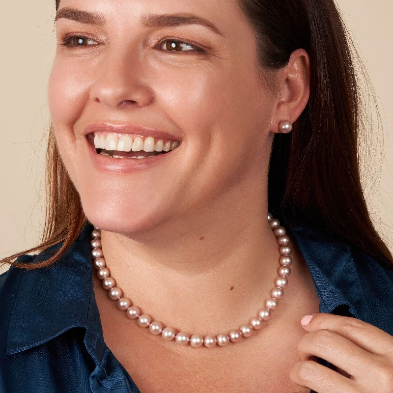 High-End Jewelry, Now More Affordable Than Ever 8.5-9.0 mm 16 Inch AAA Lavender Freshwater Pearl Necklace High-End Jewelry, Now More Affordable Than Ever 8.5-9.0 mm 16 Inch AAA Lavender Freshwater Pearl Necklace