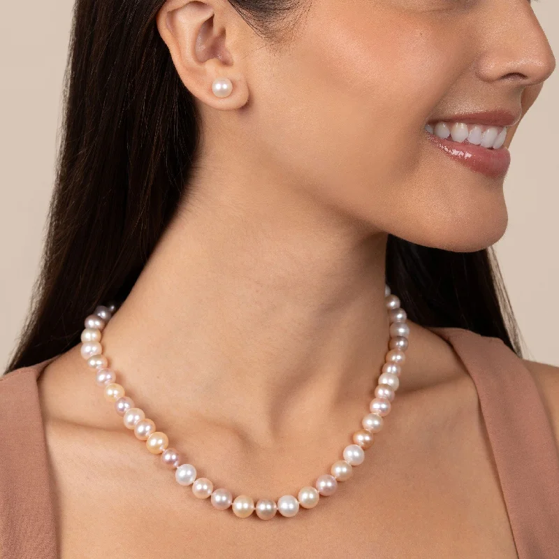 Dazzle With Discounts – Shop Jewelry On Sale 8.5-9.0 mm 18 Inch AA+ Multicolor Freshwater Pearl Necklace Dazzle With Discounts – Shop Jewelry On Sale 8.5-9.0 mm 18 Inch AA+ Multicolor Freshwater Pearl Necklace