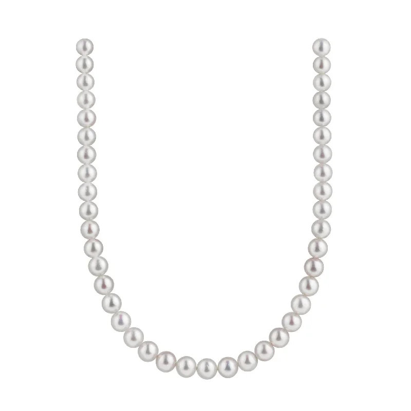 The Perfect Jewelry Piece At The Perfect Discount 9.0-11.0 mm White Edison Freshwater Pearl Necklace The Perfect Jewelry Piece At The Perfect Discount 9.0-11.0 mm White Edison Freshwater Pearl Necklace